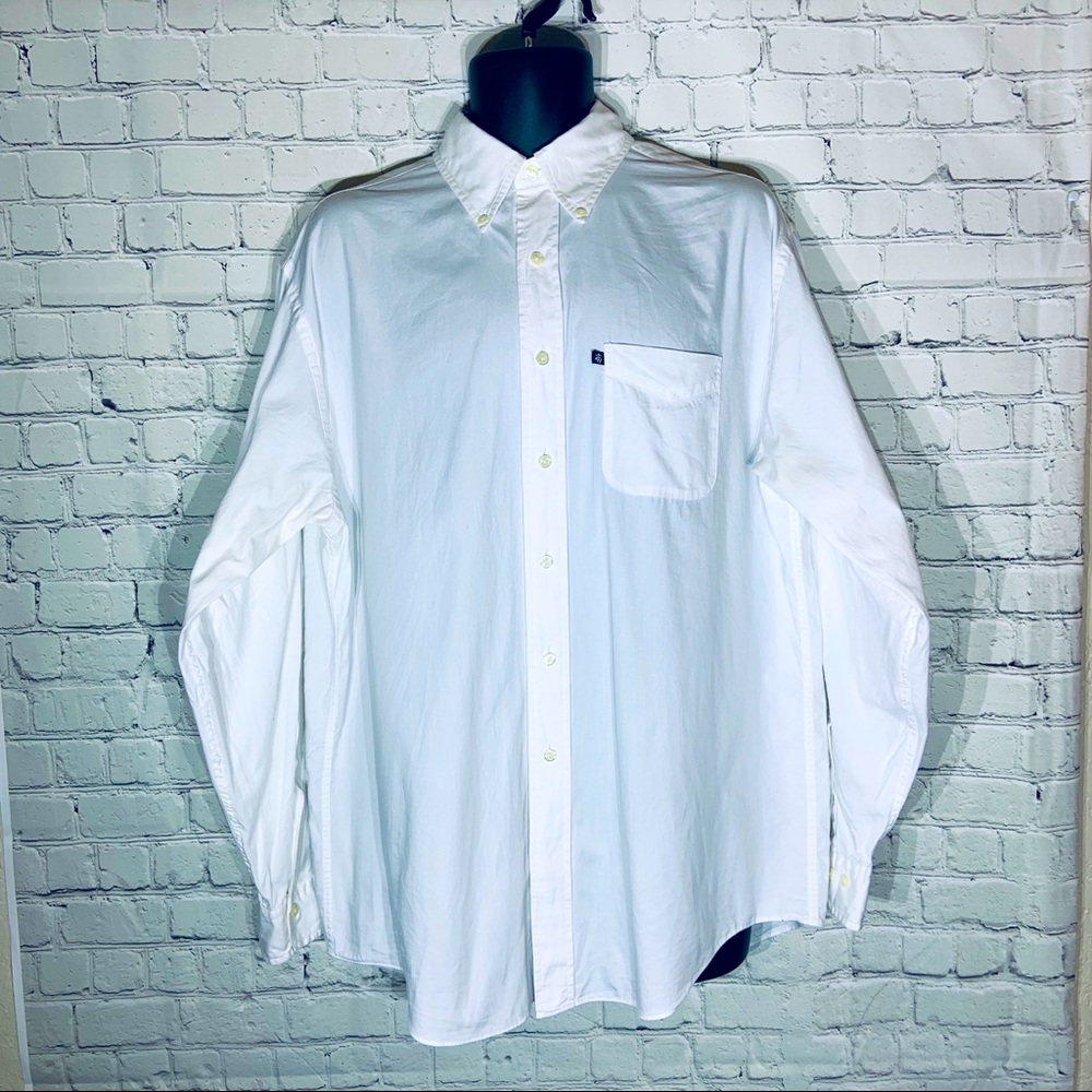 COPY - Brooks Brothers Mens White long sleeve  Size L